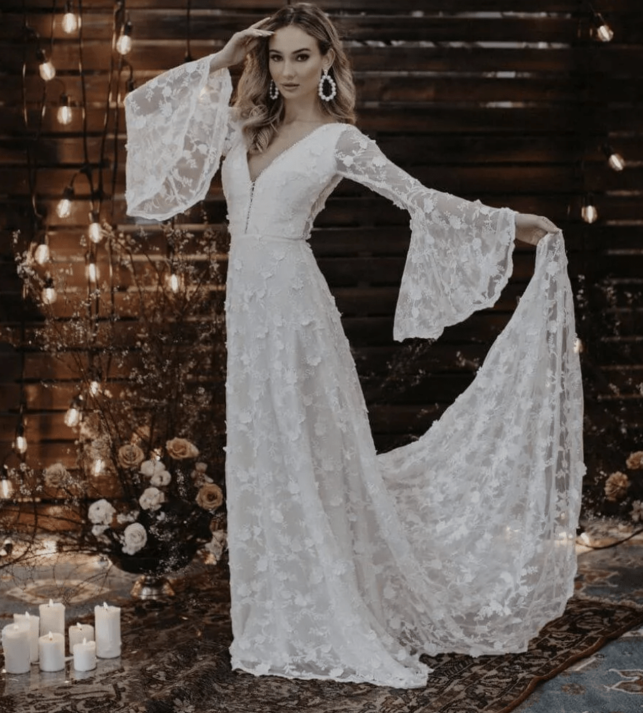 Long Sleeve Wedding Dress