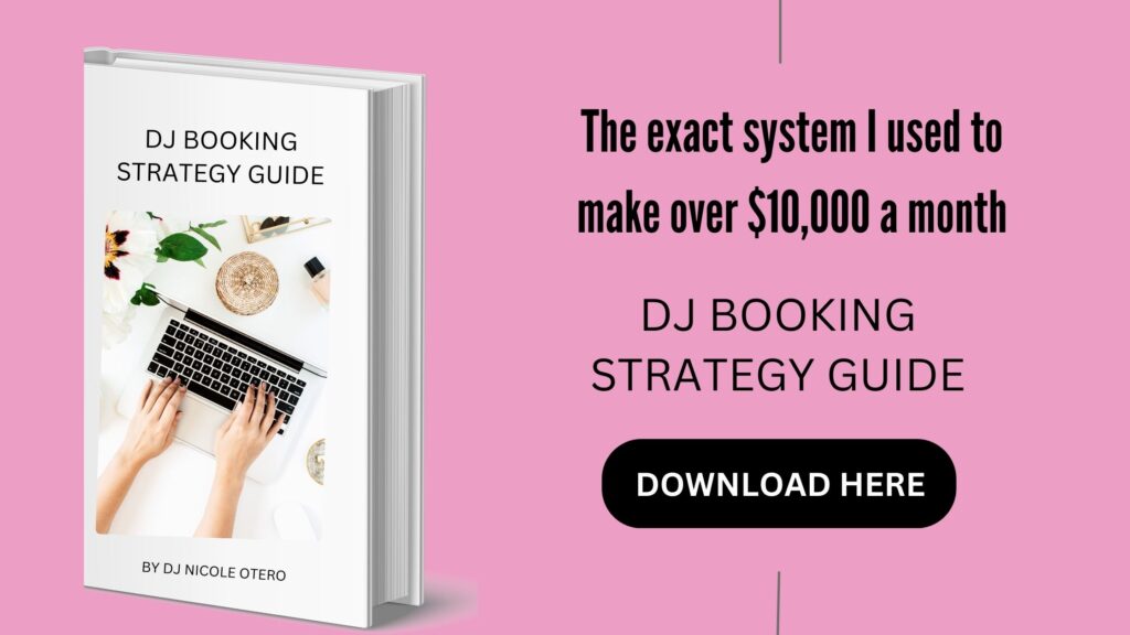 DJ Booking strategy guide
