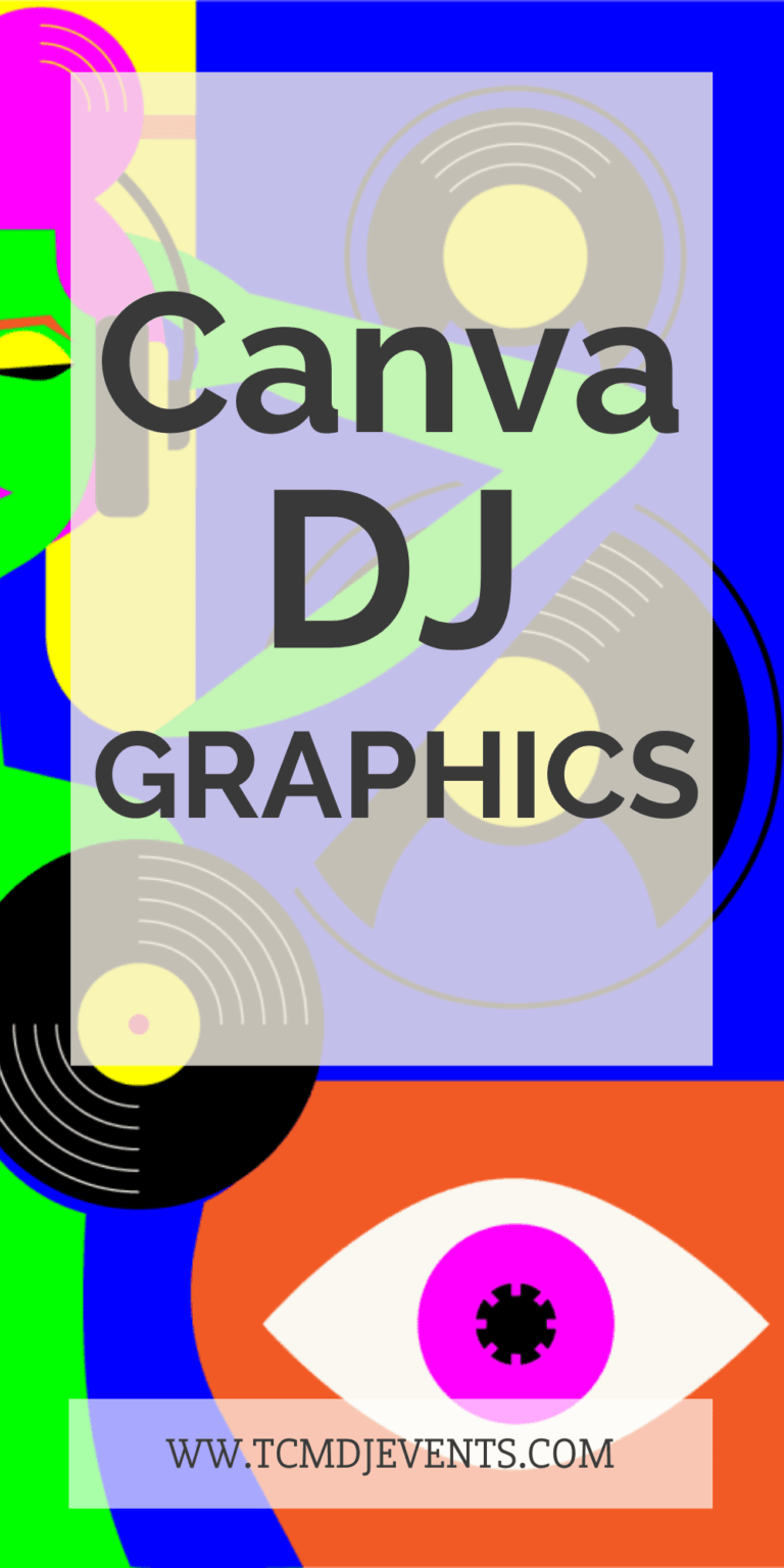 Canva DJ Graphics Pin